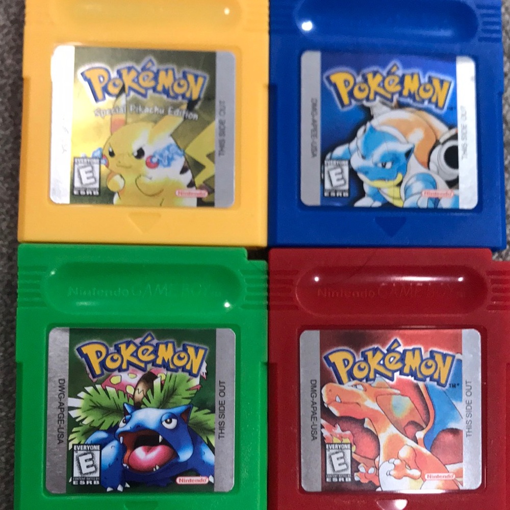 Pokémon gameboy color games